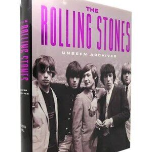The Rolling Stones Unseen Archives Book (Hard Cover)